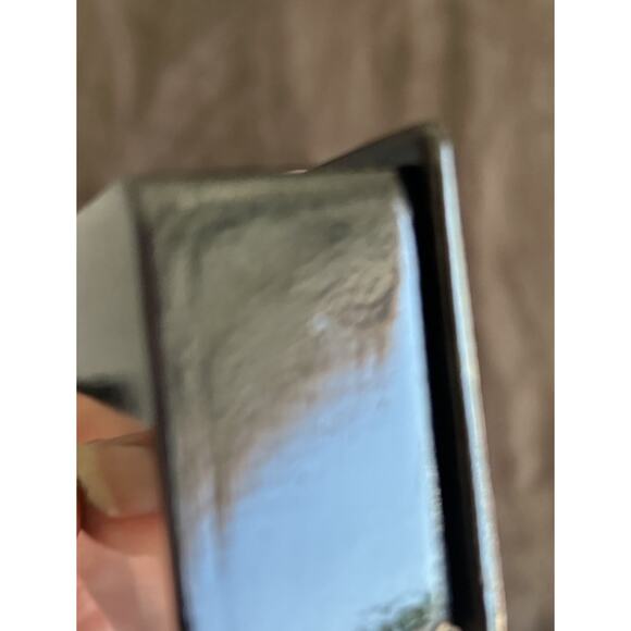 Fedoskino Russian Lacquer Box Signed Hand Painted Village Scene USSR 1983 Cert - Picture 10 of 10